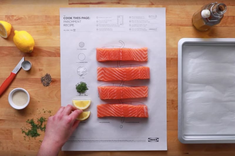 IKEA 推出無火簡易食譜「IKEA Cook This Page」系列