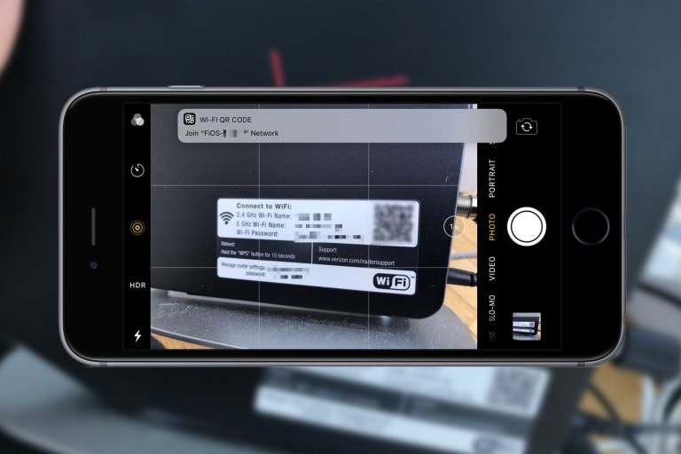 直達網絡 - iOS 11 開放相機鏡頭直接掃描 QR Code