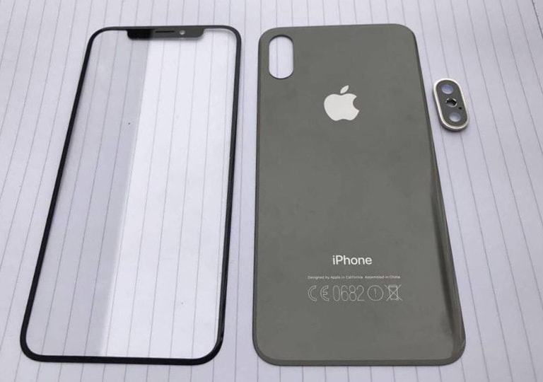真的假不了－供應商曝光 iPhone 8 前後面板零件