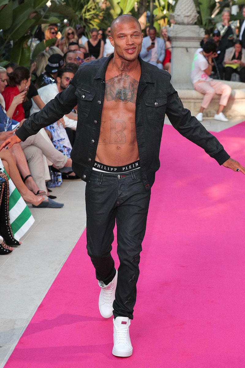 美國最帥囚犯 Jeremy Meeks 再次現身時裝展舞台