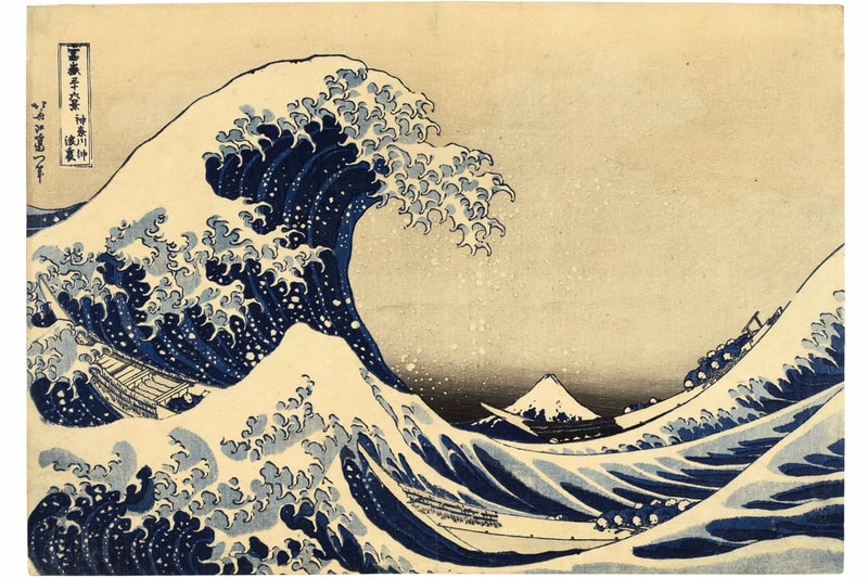 浮世繪《冨嶽三十六景.神奈川沖浪裏》初版以 382 萬港元高價成交