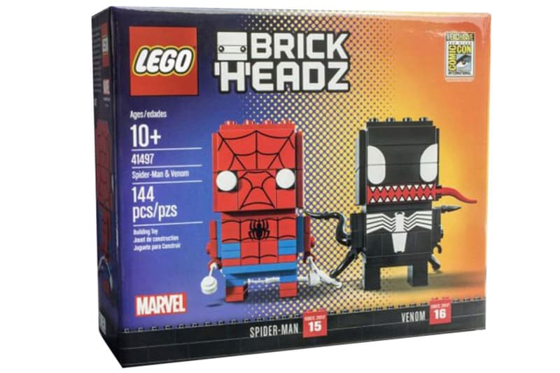 LEGO「Brickheadz」積木人偶系列推出全新「Spider-Man & Venom」套裝