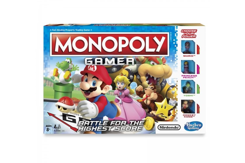 Mario 與 Monopoly 將聯乘推出 Gamer Edition 大富翁