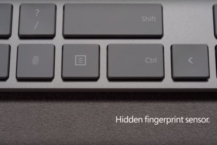 Microsoft 即將推出 Modern Keyboard 配以指紋辨識鍵