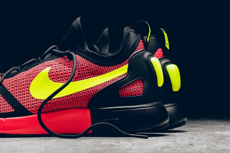 Nike Duel Racer Bright Crimson/Volt