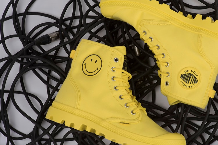 Palladium x Smiley 雙重紀念聯名鞋款