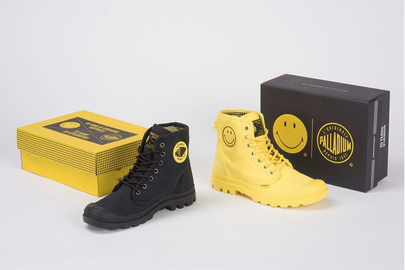 Palladium x Smiley 雙重紀念聯名鞋款