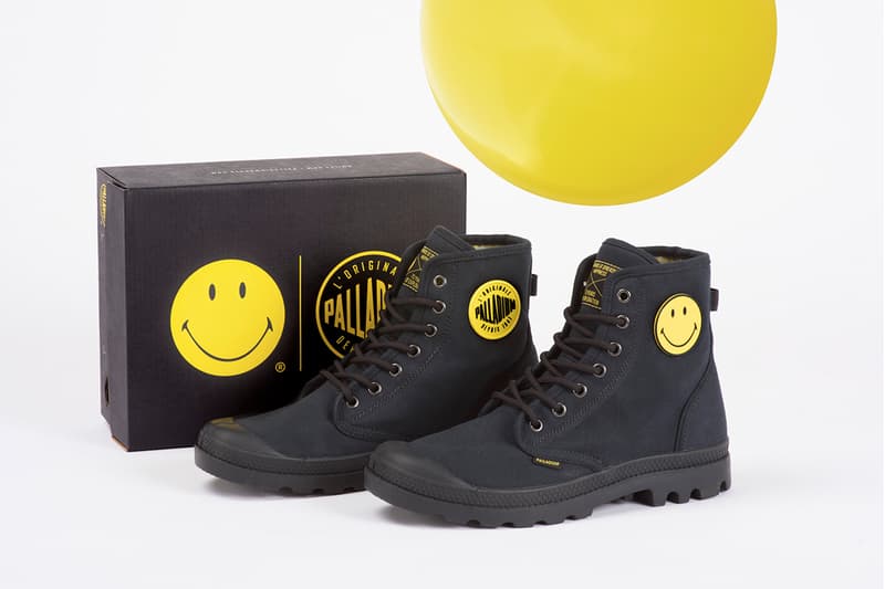 Palladium x Smiley 雙重紀念聯名鞋款