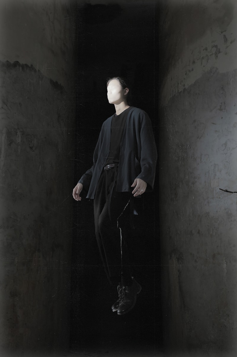 抽象藝術時裝實驗 - Professor. E by ReLAB / Experiment 01 " Black, Red and Black "