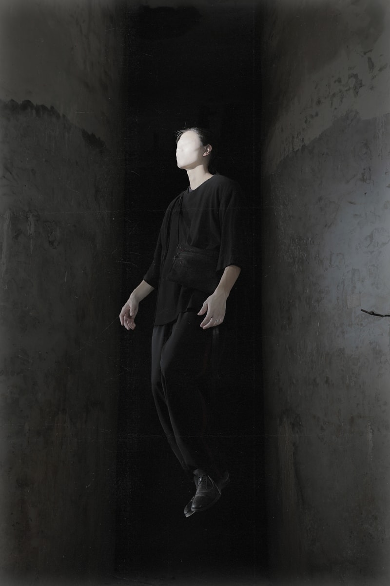 抽象藝術時裝實驗 - Professor. E by ReLAB / Experiment 01 " Black, Red and Black "