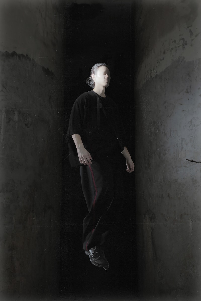 抽象藝術時裝實驗 - Professor. E by ReLAB / Experiment 01 " Black, Red and Black "