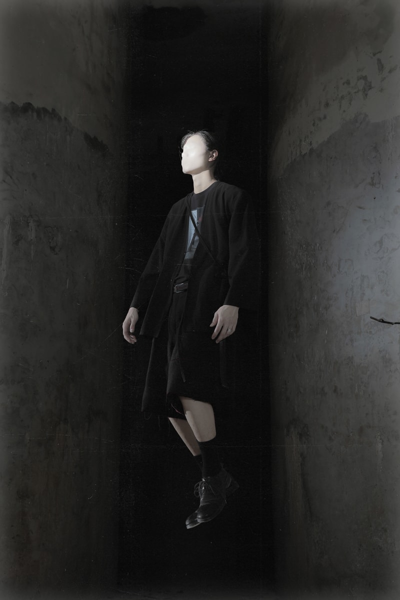 抽象藝術時裝實驗 - Professor. E by ReLAB / Experiment 01 " Black, Red and Black "