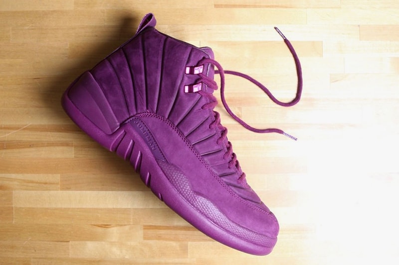 PSNY x Air Jordan 12 "Bordeaux" Closer Look