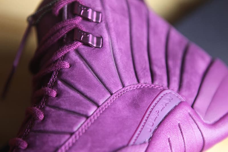 PSNY x Air Jordan 12 "Bordeaux" Closer Look