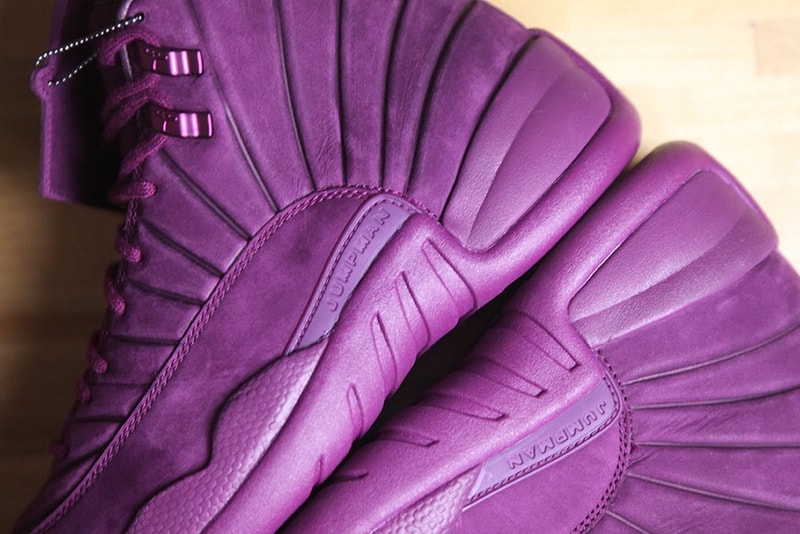 PSNY x Air Jordan 12 "Bordeaux" Closer Look