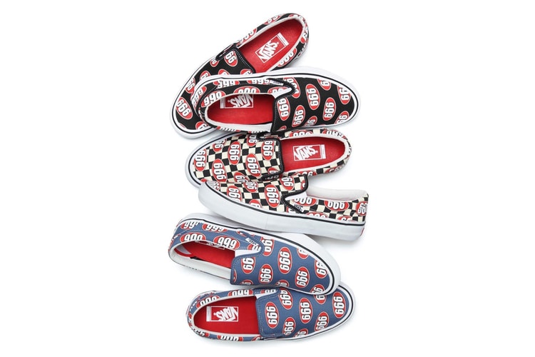 Supreme x Vans 再度聯乘推出「666」Slip-on 鞋款