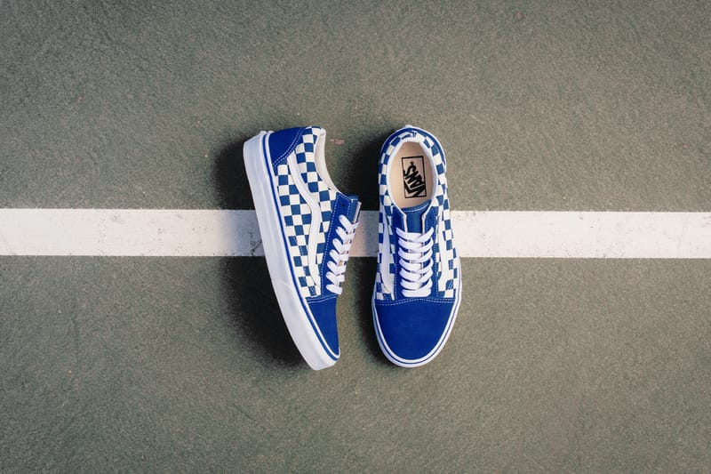 vans old skool colorful checkerboard