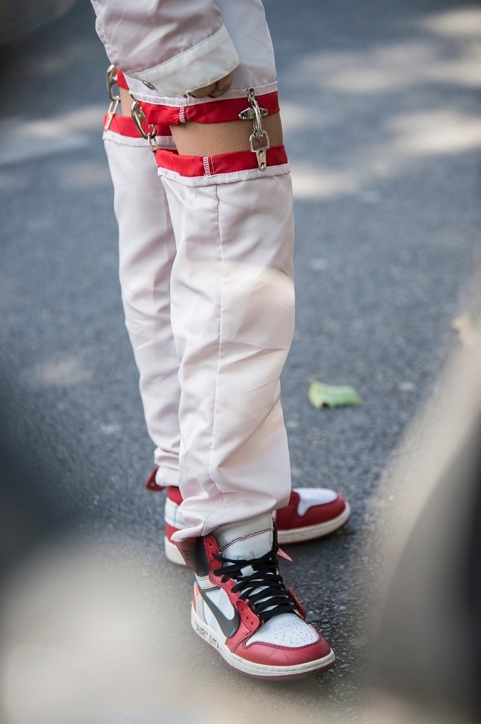 Streetsnaps of VLONE 2018 Spring/Summer Paris Show