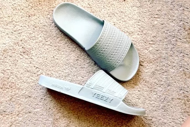 空穴來風-網上流傳 adidas YEEZY Slides Sandals