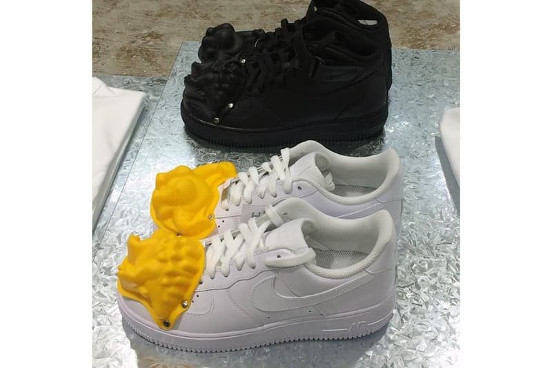 COMME des GARÇONS' Custom Nike Air Force 1s Make an Appearance at DSMNY