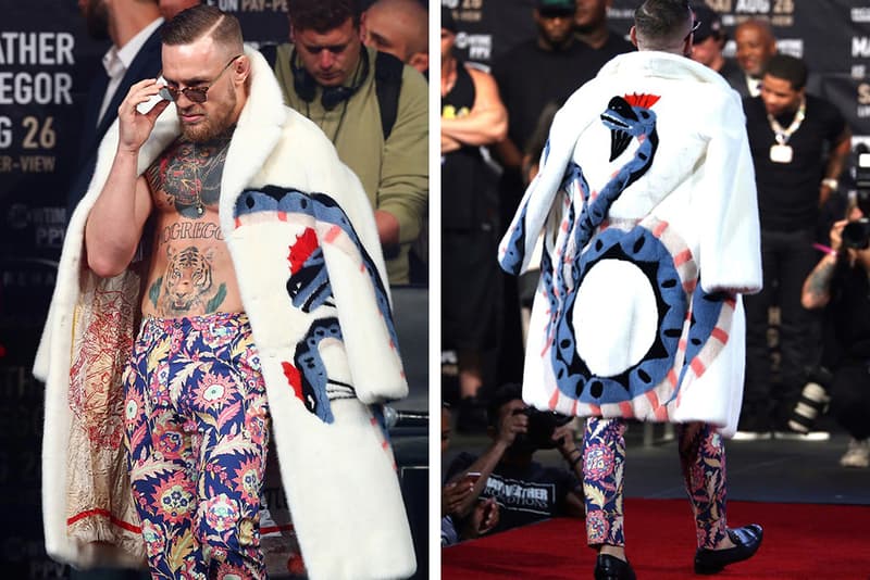 Conor McGregor 穿上 Gucci 白色大衣背後的故事