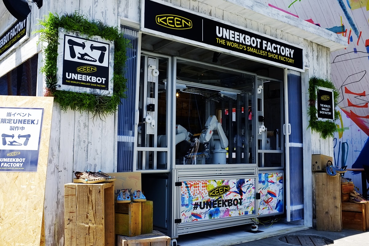 KEEN UNEEKBOT FACTORY STORE－走進「全世界最細小」的製鞋工廠