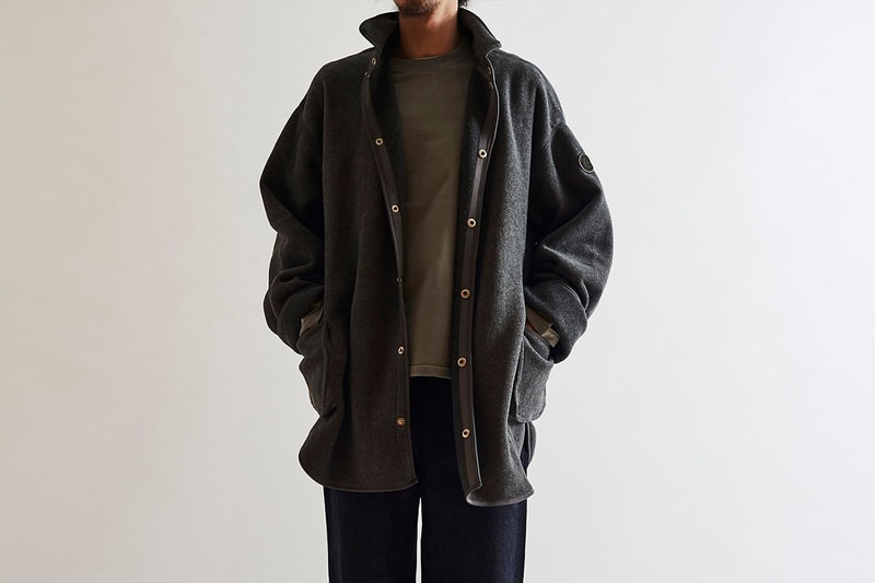 Porter Classic x BLOOM & BRANCH 合作打造 Fleece 版本的 Shirt Jacket