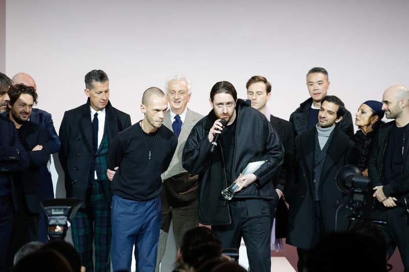 英國品牌Cottweiler設計組合Dainty和Contrell獲得國際羊毛標誌大賽(International Woolmark Prize 2016/17)的男裝大獎。