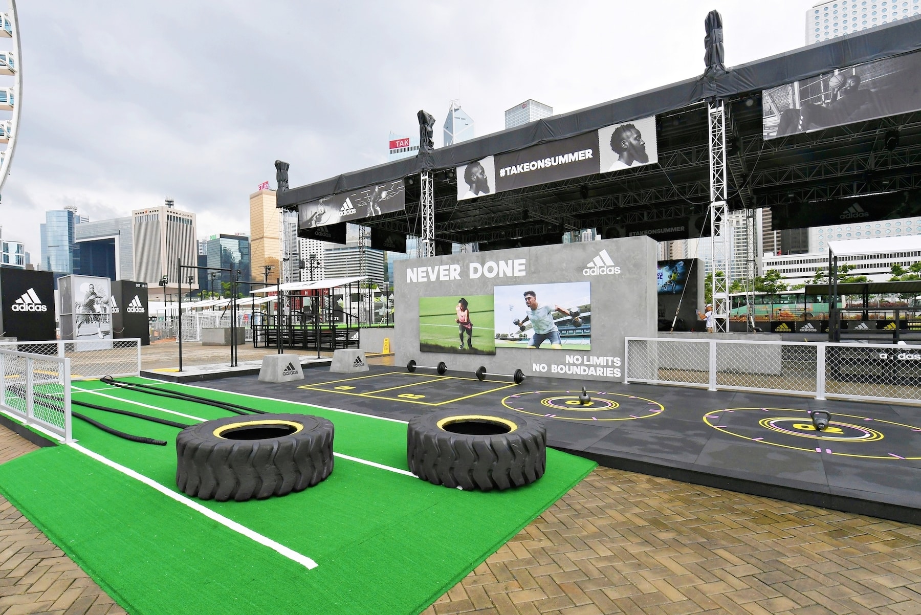 adidas Sports Base 2017 香港全方位運動基地正式開催