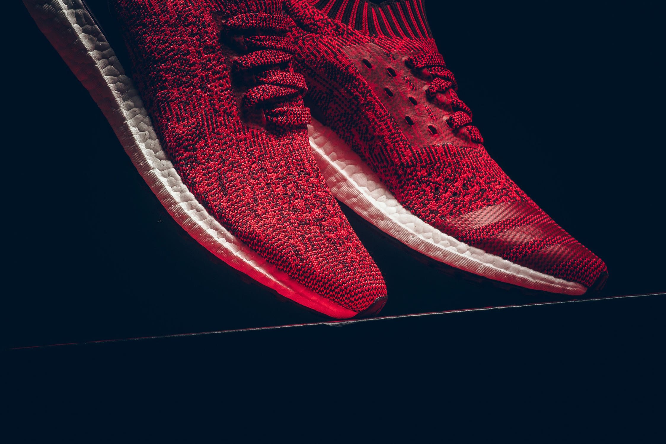 ultra boost uncaged tactile red