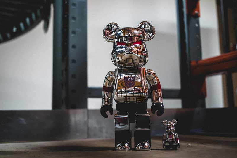 BAIT & Medicom Toy 'Transformers' Megatron BEARBRICK