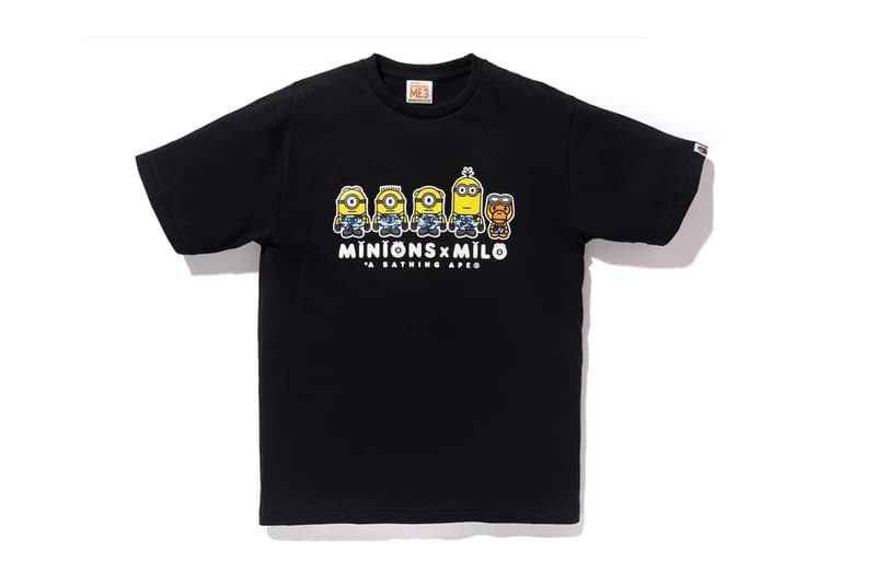 BAPE x MINIONS 聯乘系列正式開催