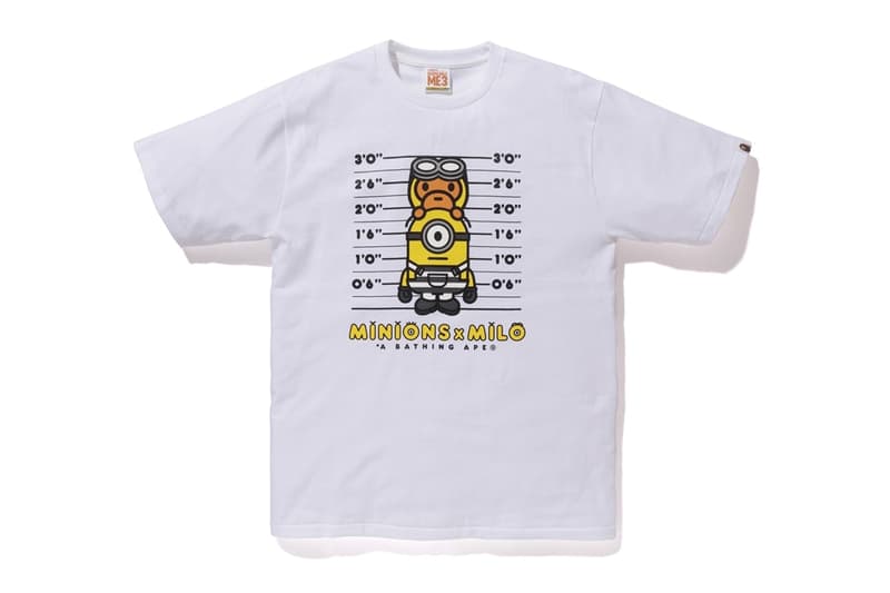 BAPE x MINIONS 聯乘系列正式開催