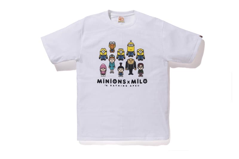 BAPE x MINIONS 聯乘系列正式開催