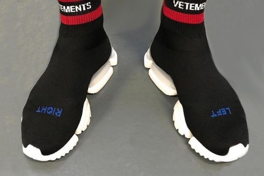 Vetements 2018 春夏鞋款先行預告