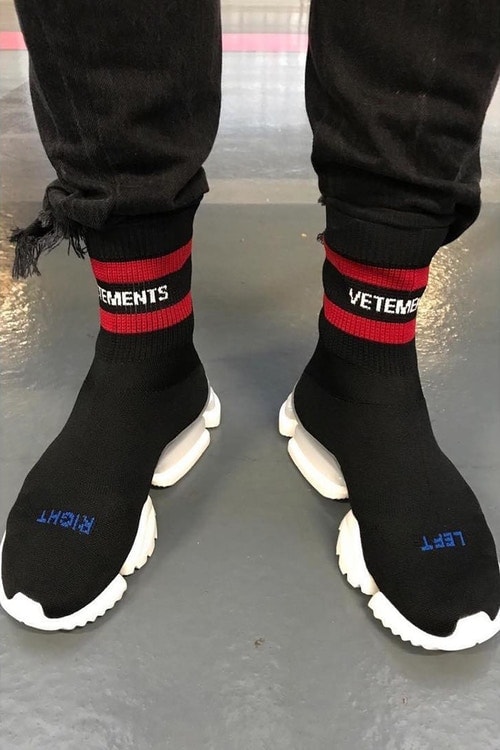 Vetements 2018 春夏鞋款先行預告