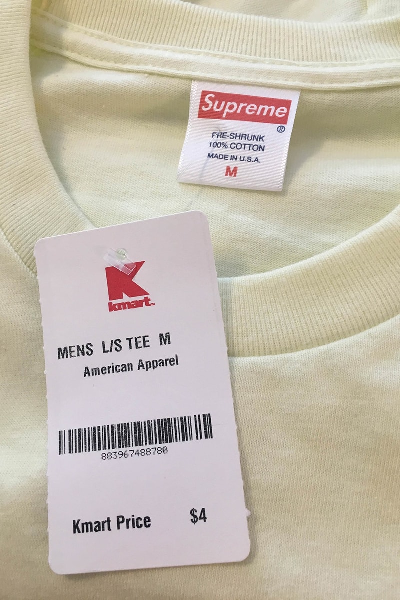 Supreme Tee K-Mart 4 USD