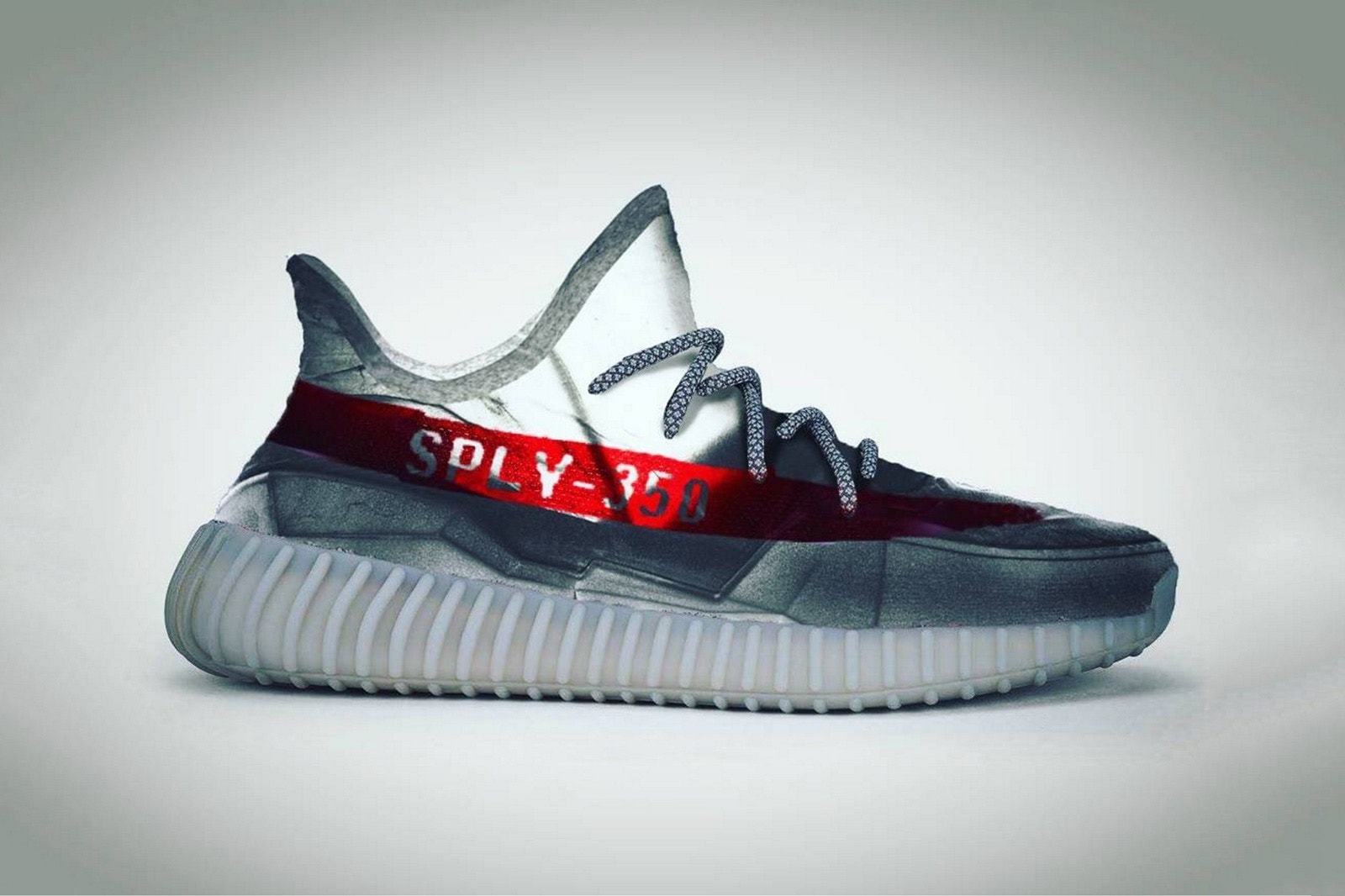 What If ？！全透視材質 YEEZY BOOST 350 V2