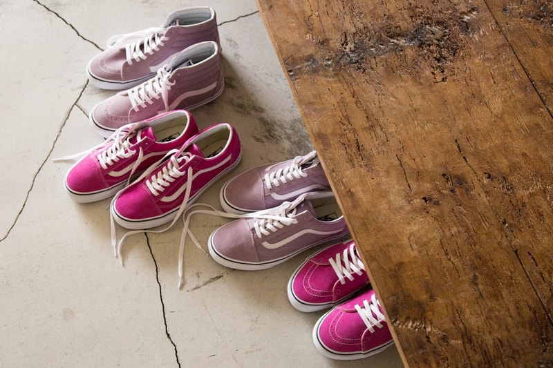 日本 Beauty & Youth 限定發售 Vans 粉紅系列