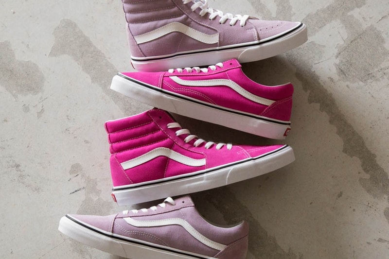 日本 Beauty & Youth 限定發售 Vans 粉紅系列