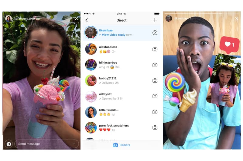 Instagram Stories Photo Video Replies