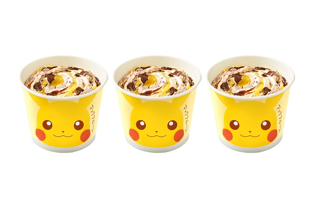 日本 McDonald's 推出全新限定版 Pikachu McFlurry
