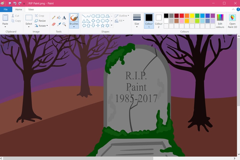 Windows 預載軟體 Paint 將被 Microsoft 放棄開發