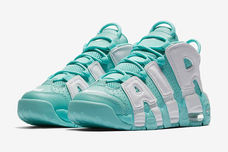 Nike Air More Uptempo 推出女生專屬全新「Island Green」配色