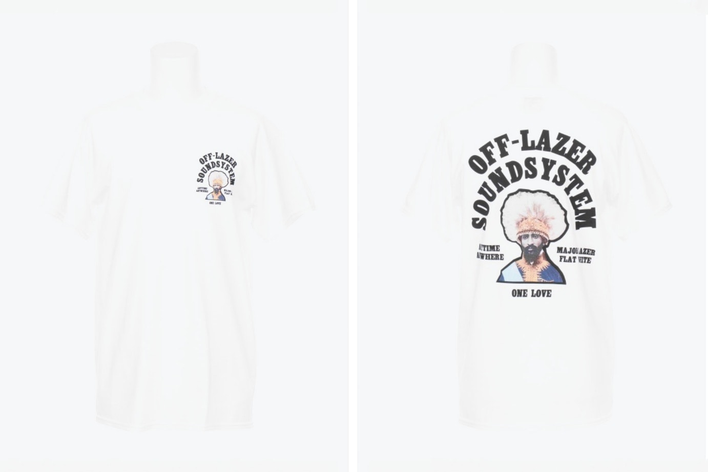 OFF-WHITE & Major Lazer colette Exclusive "Off Lazer" T-Shirt Collection