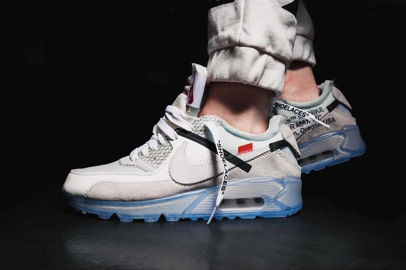 OFF-WHITE x Nike Air Max 90 On-Feet