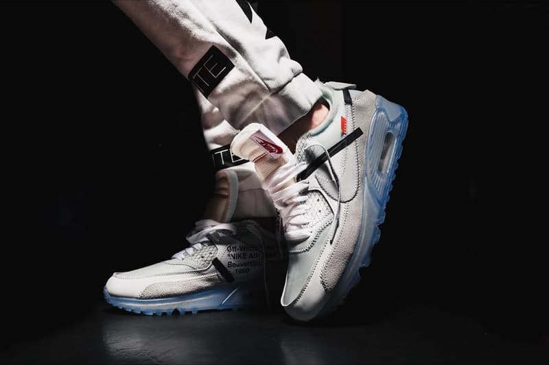 OFF-WHITE x Nike Air Max 90 On-Feet