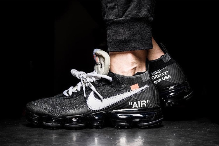 OFF-WHITE x Nike 聯乘 Air VaporMax 上腳一覽