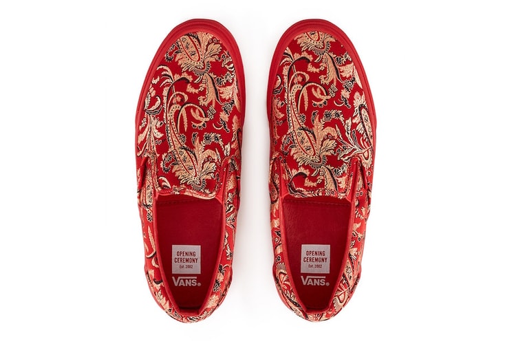 Opening Ceremony x Vans 聯乘 Slip-On「旗袍」系列第二波