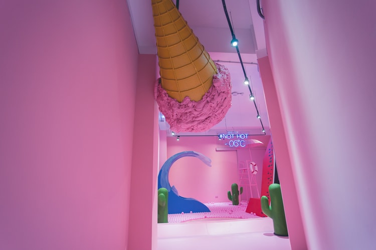 消暑粉紅派對 - 走進「 - 06℃ TAIWAN - ice cream 你的夏日解渴進行式」展覽